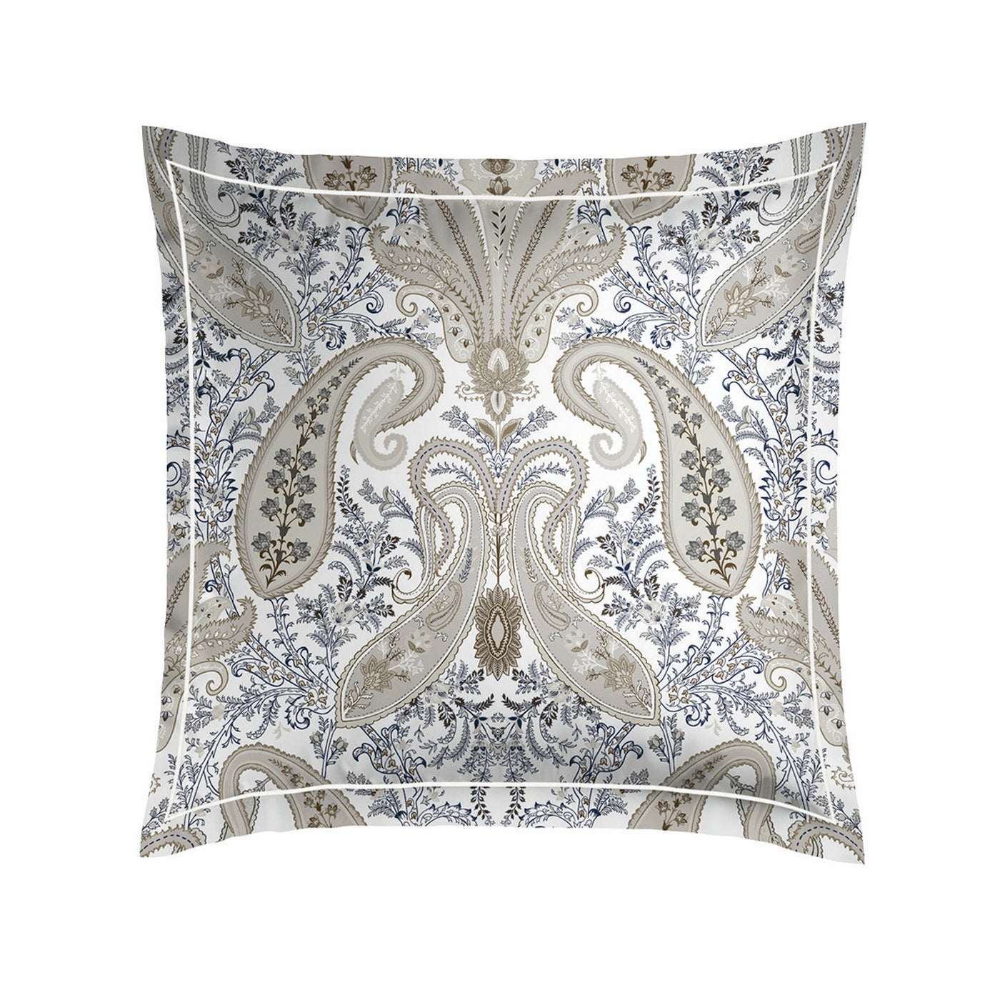 Palais Oriental - Taie D'Oreiller - Satin De Coton - Taupe