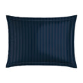 Eclipse Fleuri - Taie D'Oreiller - Satin De Coton - Blue 11