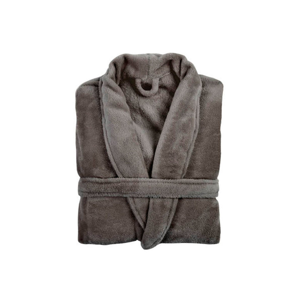 Robe De Chambre Polyester - Gris