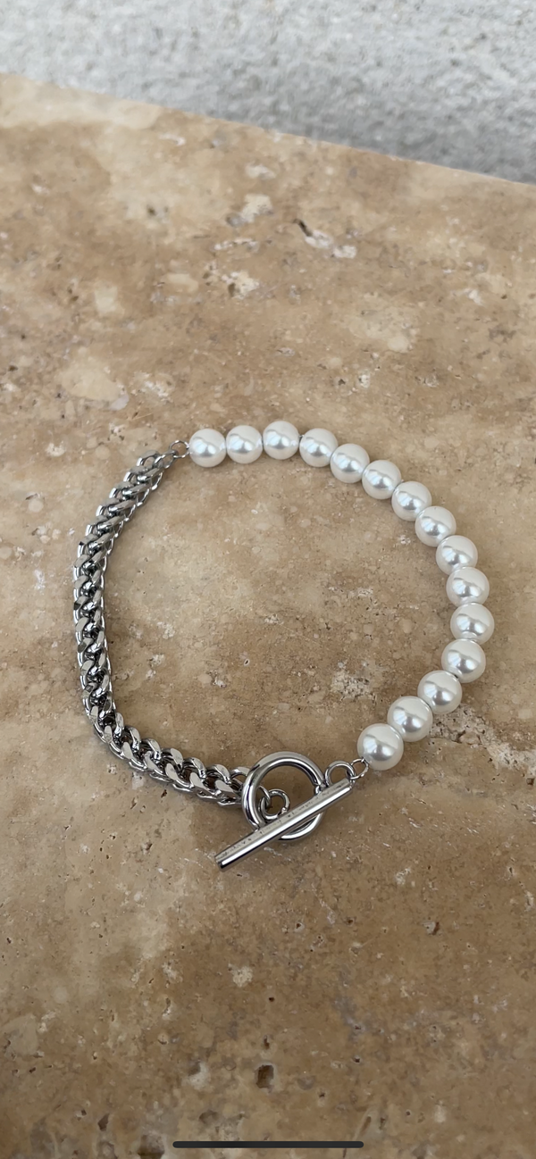 Bracelet Pearl X Chain
