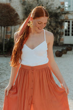 Jupe Phoebe Argile