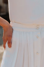 Jupe Phoebe Blanc