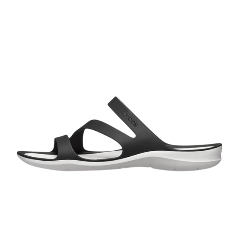 Sandales Femme Crocs Swiftwater - Black, White