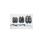 Chaussures Bottillons Charlie - Cuir Marine Pois Irisés - Fille