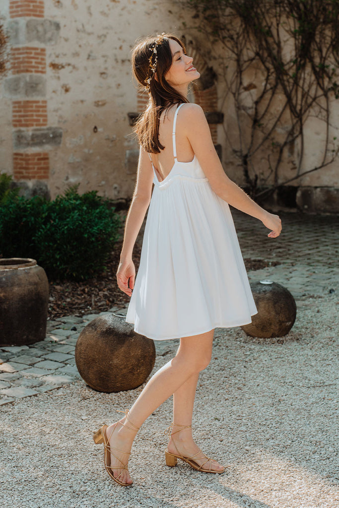 Robe Léoline Blanc
