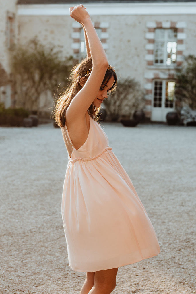 Robe Léoline Rose