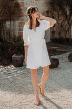 Robe Adelia Blanc