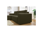 Nihad - Canapé D'Angle Réversible Convertible Coffre - Velours Côtelé
