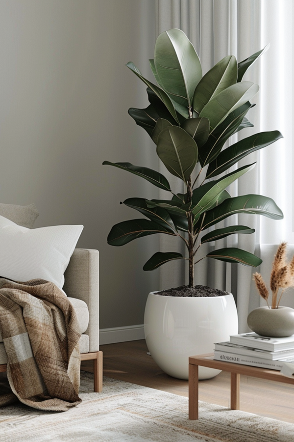Ficus Elastica Robusta – Plante D’Intérieur