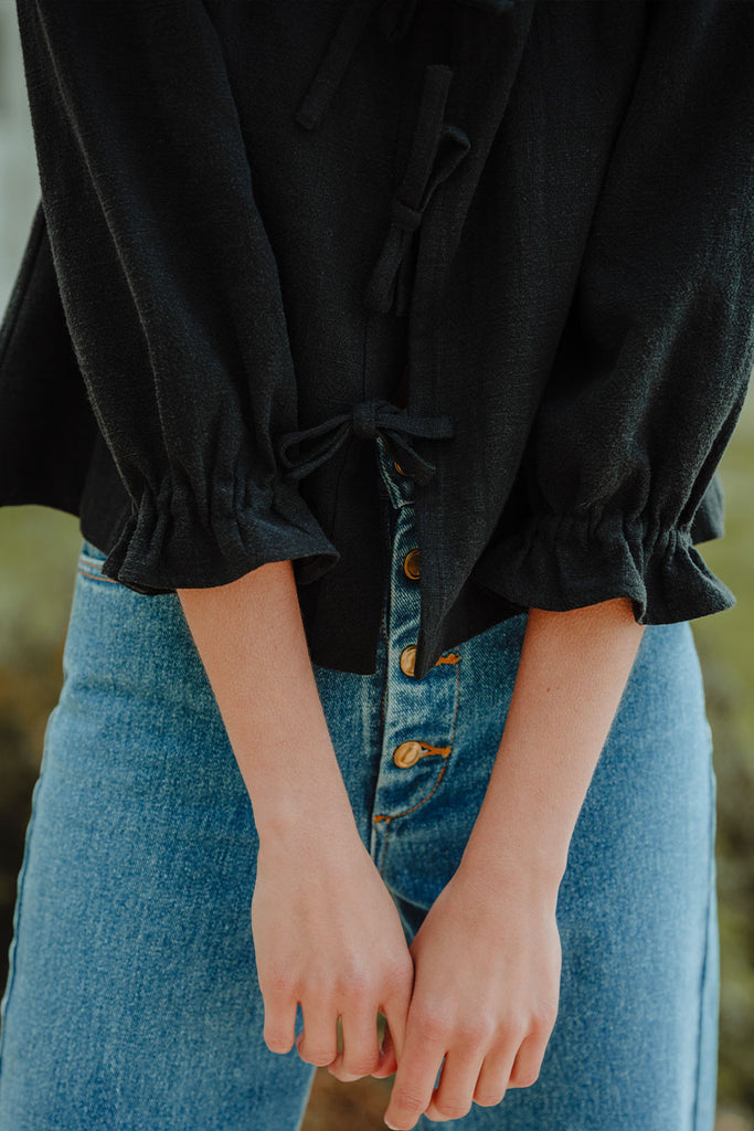 Blouse Georgia Lin Noir