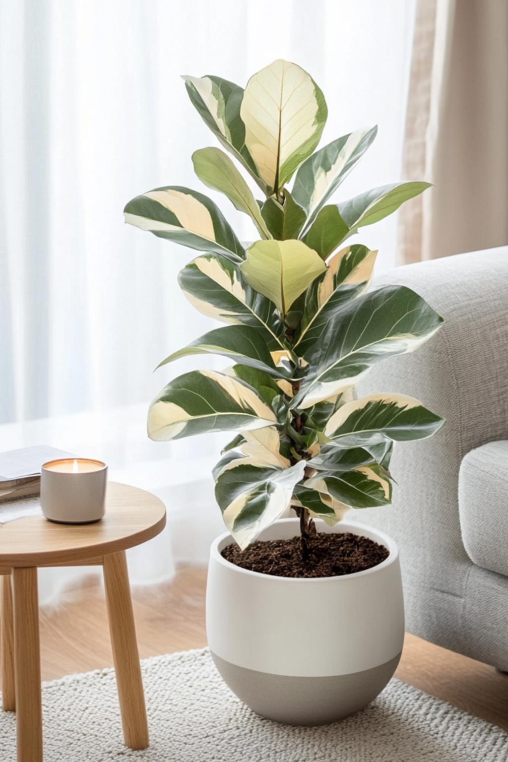 Ficus Elastica Tineke – Plante D’Intérieur
