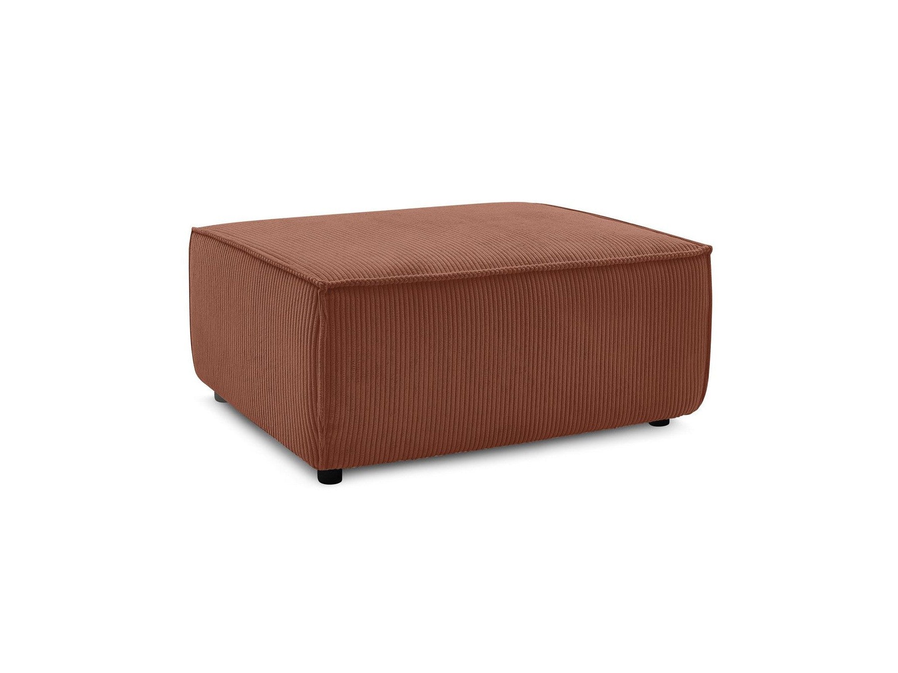 Nihad - Pouf - Velours Côtelé
