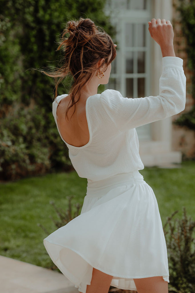 Jupe Méline Blanc