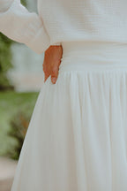 Jupe Méline Blanc
