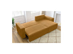 Nihad - Canapé D'Angle Réversible Convertible Coffre - Velours Côtelé