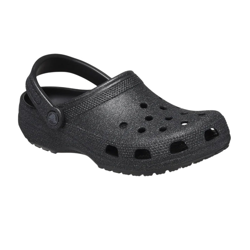 Sabots Femme Crocs Classic Glitter - Black Glitter