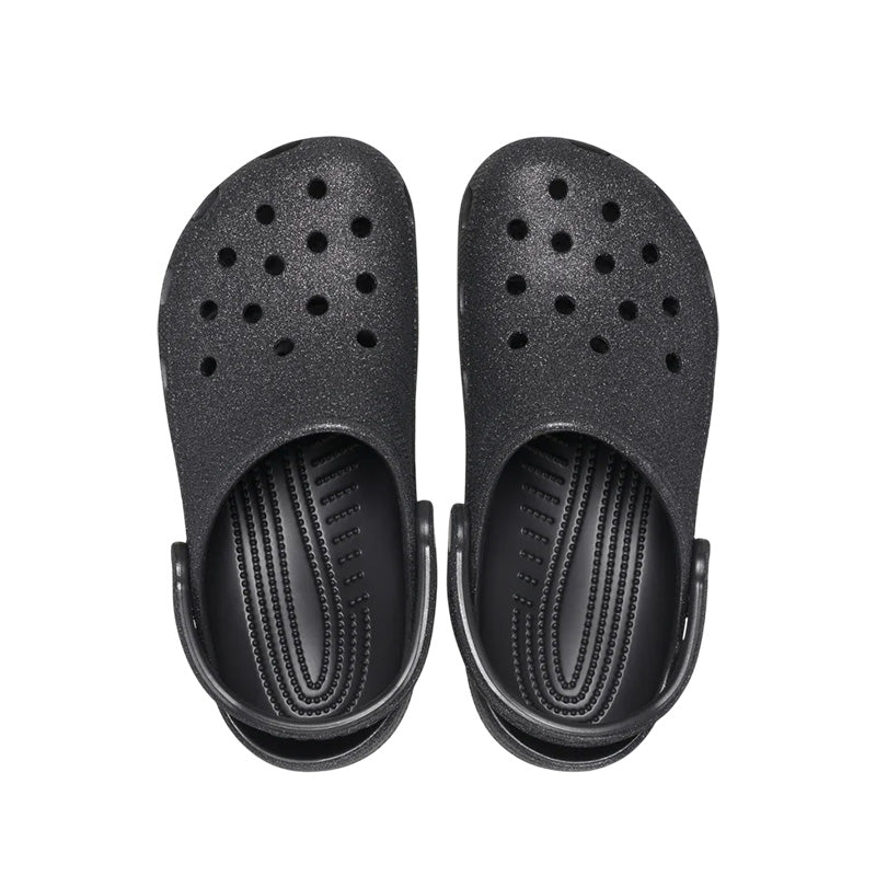Sabots Femme Crocs Classic Glitter - Black Glitter