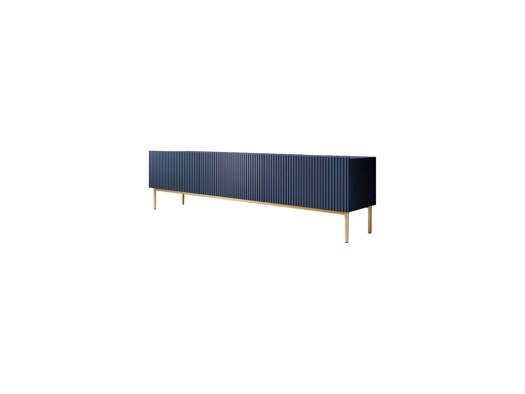 Kasha - Meuble Tv - Pieds Or - 2 Tailles