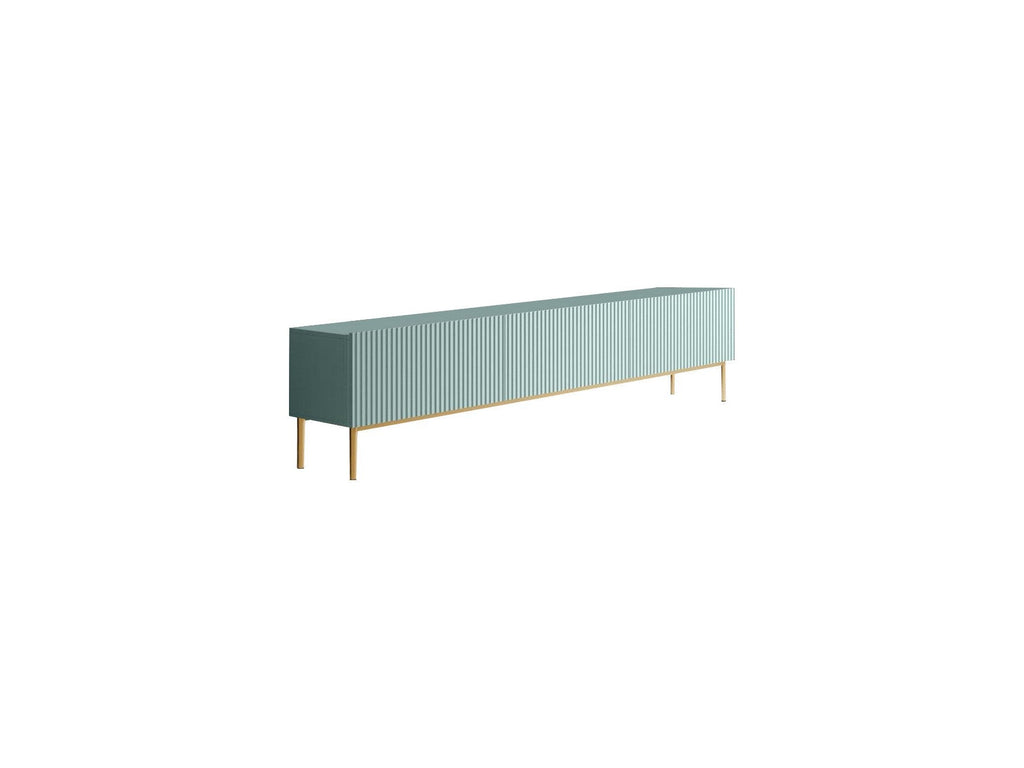 Kasha - Meuble Tv - Pieds Or - 2 Tailles
