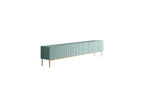 Kasha - Meuble Tv - Pieds Or - 2 Tailles