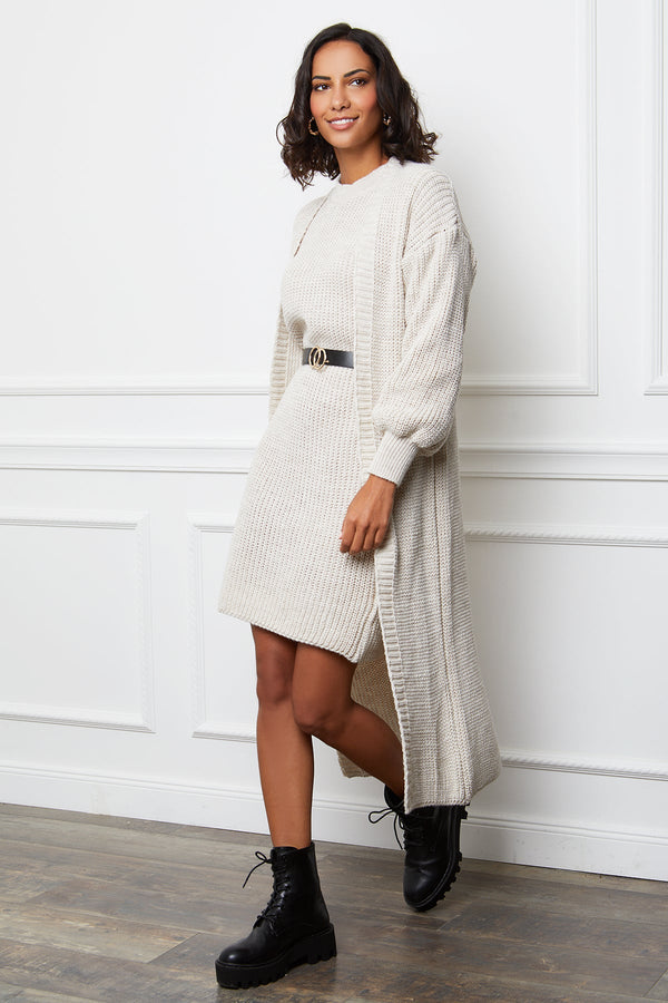Cardigan & Robe - Beige