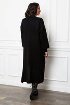 Cardigan+Robe 2063 - Noir