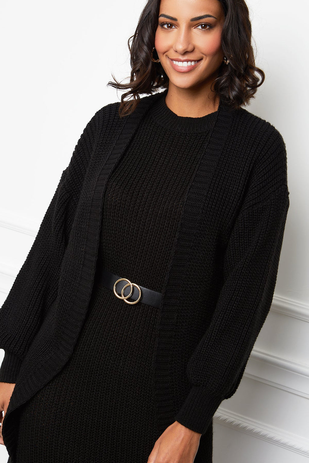 Cardigan & Robe - Noir