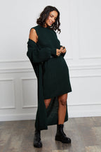 Cardigan+Robe 2063 - Vert