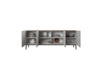 Kasha - Buffet 4 Portes - Pieds Noir