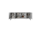 Kasha - Buffet 4 Portes - Pieds Noir