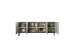 Kasha - Buffet 4 Portes - Pieds Noir