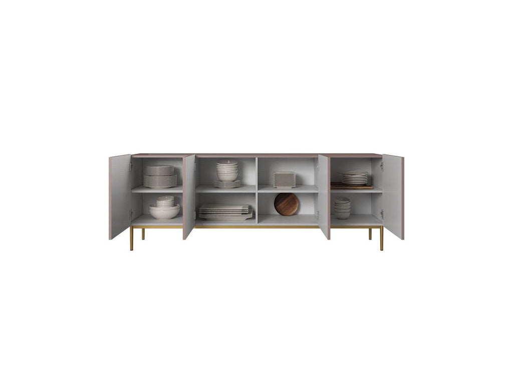 Kasha - Buffet 4 Portes - Pieds Or