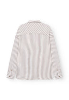 Chemise Rayée Pj - Warm Grey Stripe