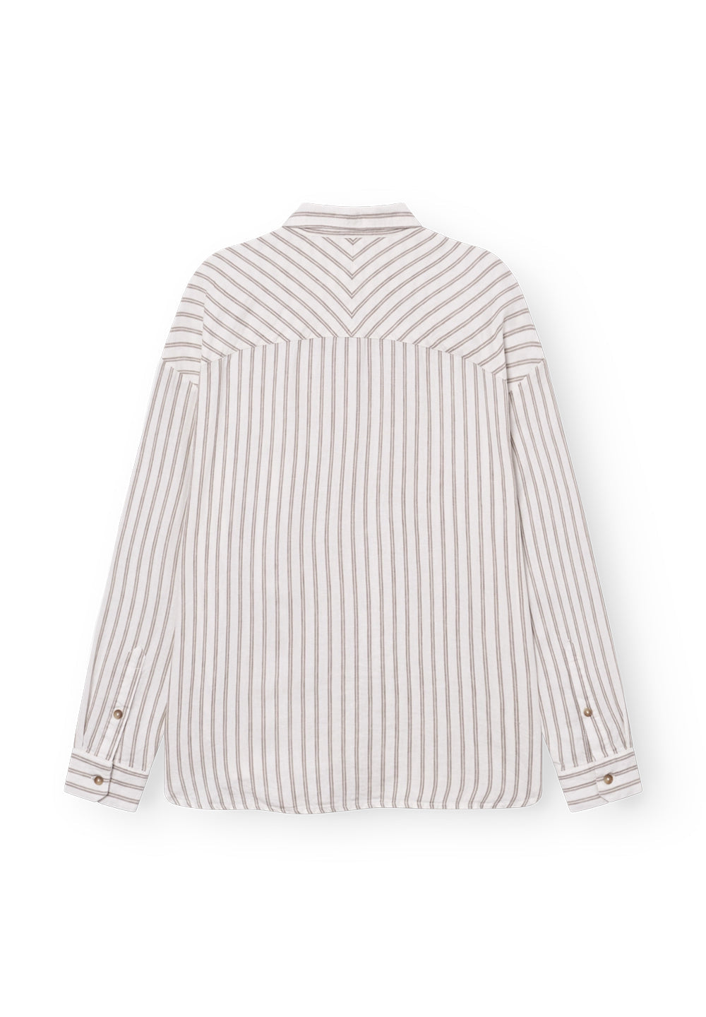 Chemise Rayée Pj - Warm Grey Stripe
