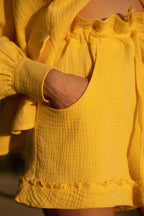 Short Thao Jaune Coton