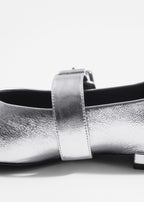 Ballerines Alessa À Brides Croisées - Argentées