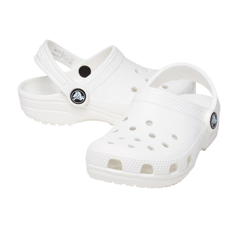 Sabots Crocs Classic Clog T Enfant - Blanc
