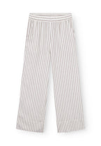 Pantalon Rayé Pj - Warm Grey Stripe