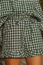 Short Thao Vichy Vert
