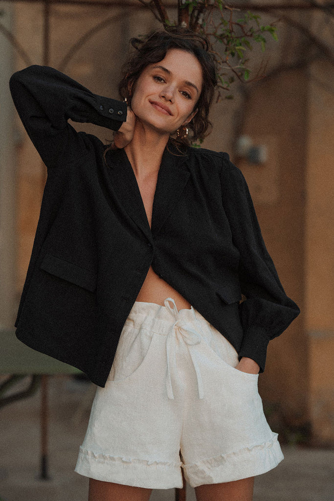 Short Thao Lin Blanc