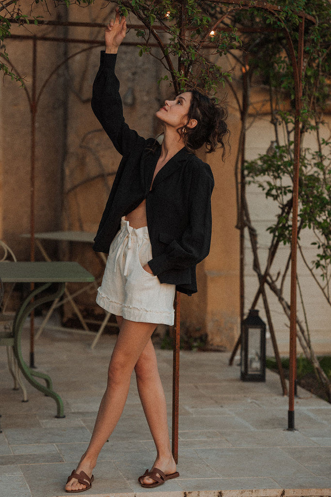 Short Thao Lin Blanc