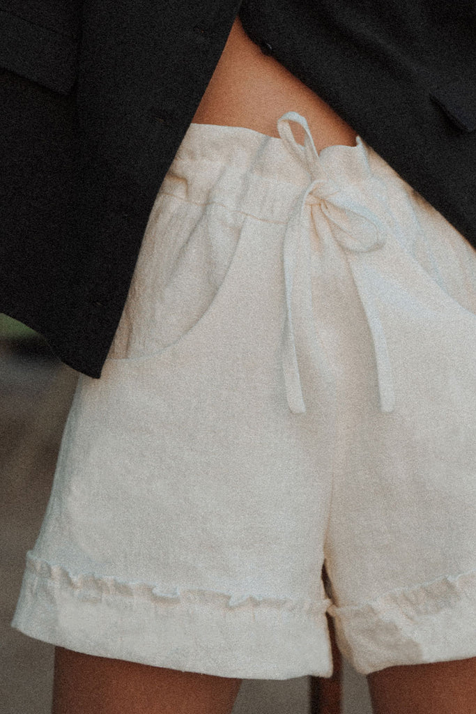 Short Thao Lin Blanc