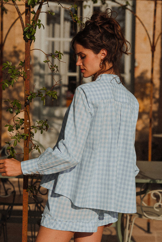 Chemise Atlas Vichy Azur