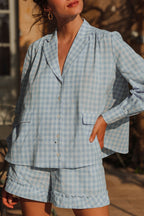 Chemise Atlas Vichy Azur