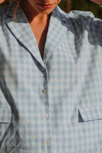 Chemise Atlas Vichy Azur