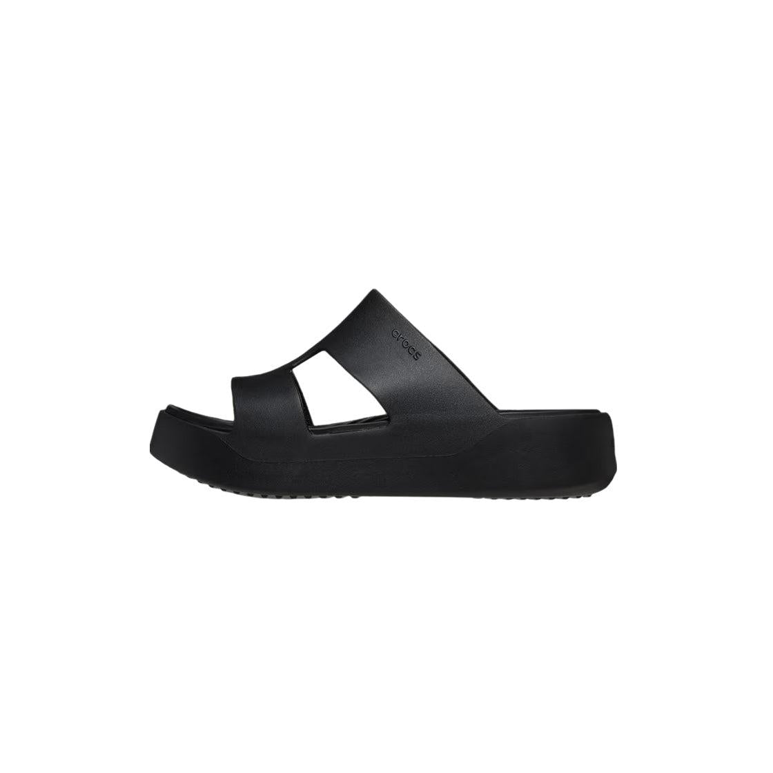 Sandales Femme Crocs Getaway Pkateform H-Strap - Black