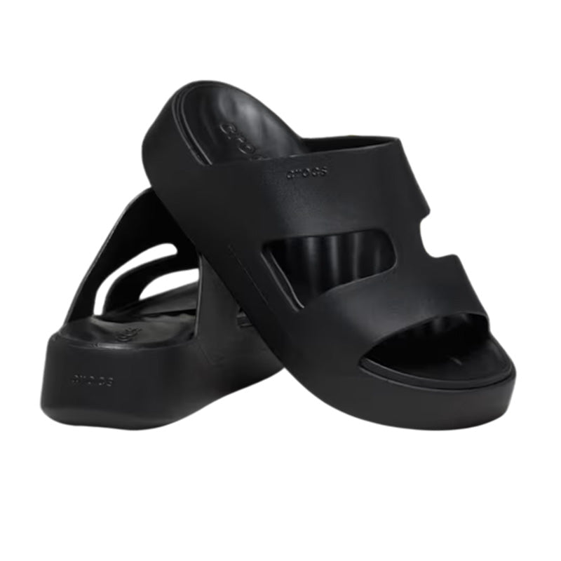 Sandales Femme Crocs Getaway Pkateform H-Strap - Black