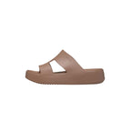 Sandales Femme Crocs Getaway Pkateform H-Strap - Latte