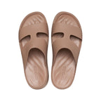 Sandales Femme Crocs Getaway Pkateform H-Strap - Latte
