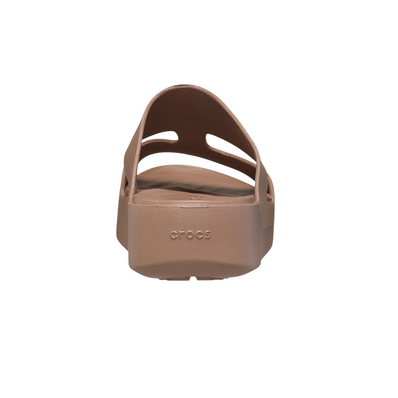 Sandales Femme Crocs Getaway Pkateform H-Strap - Latte